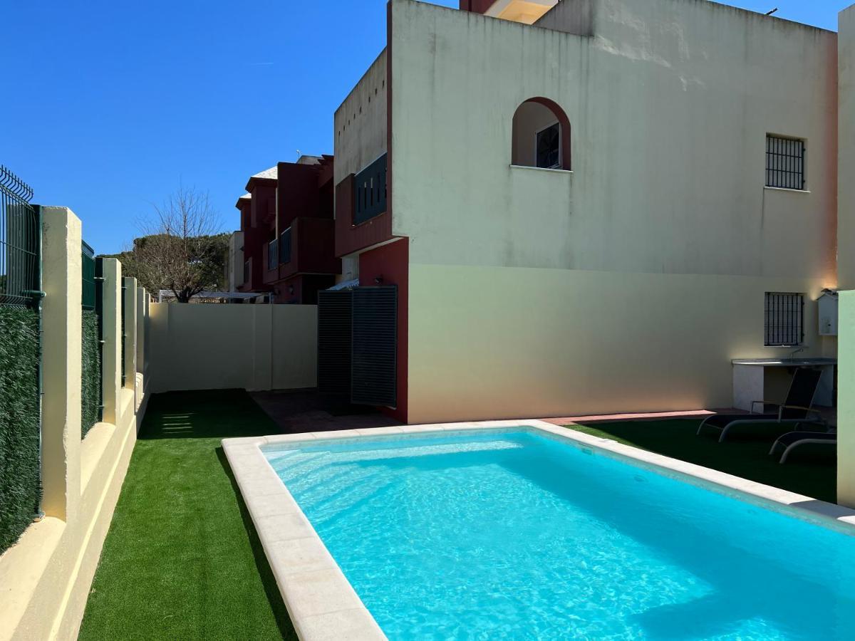 Casa Piscina Playa Barrosa Delfin 7 Villa Chiclana de la Frontera Exterior foto