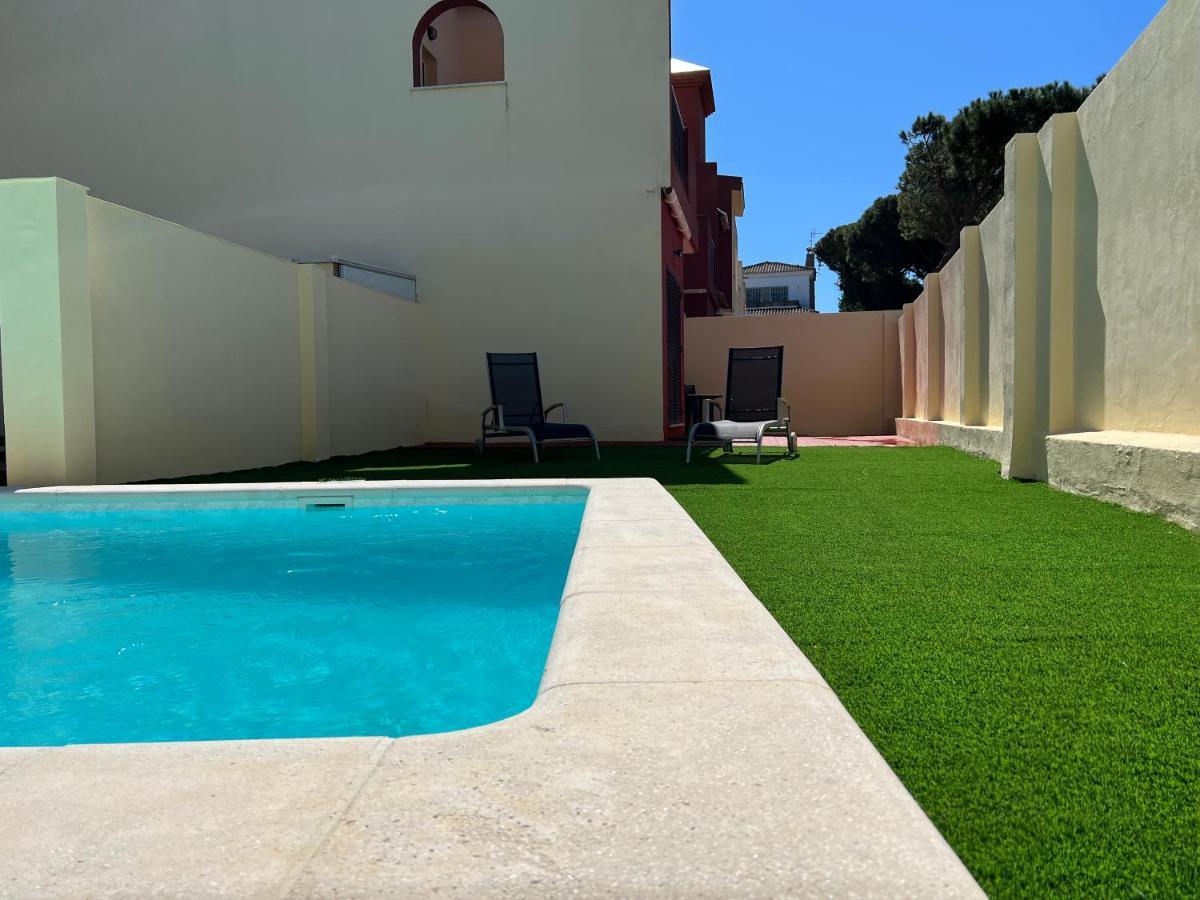 Casa Piscina Playa Barrosa Delfin 7 Villa Chiclana de la Frontera Exterior foto
