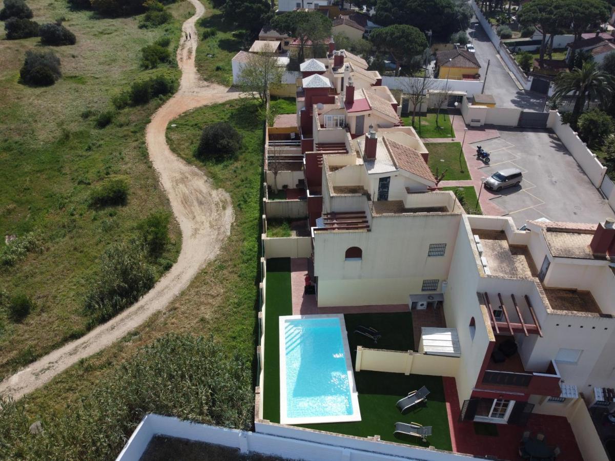 Casa Piscina Playa Barrosa Delfin 7 Villa Chiclana de la Frontera Exterior foto
