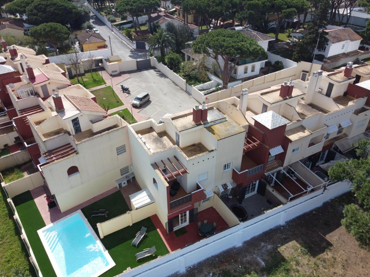 Casa Piscina Playa Barrosa Delfin 7 Villa Chiclana de la Frontera Exterior foto