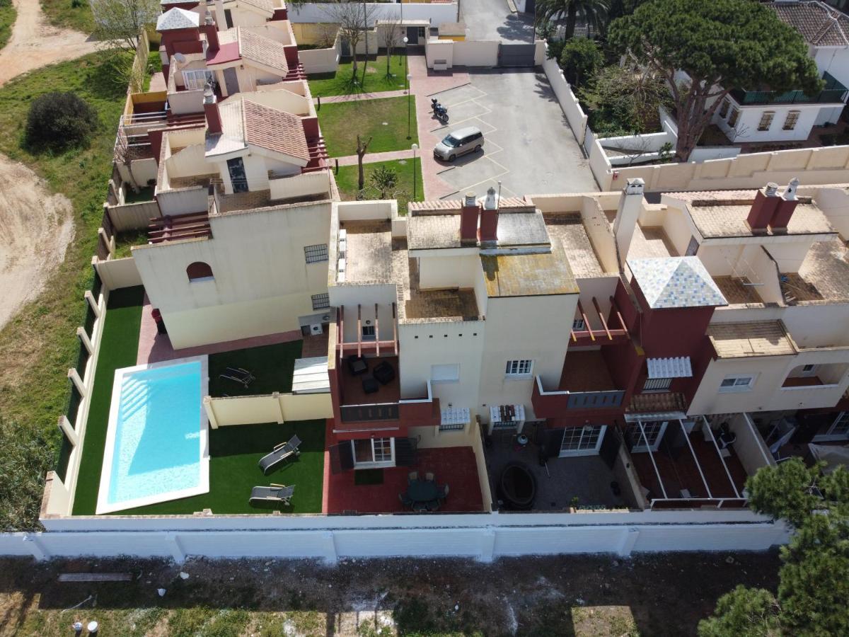Casa Piscina Playa Barrosa Delfin 7 Villa Chiclana de la Frontera Exterior foto